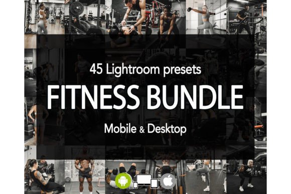 Download 45 Fitness Lightroom Bundle Presets - Lightroom bundle Collection