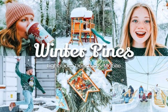 Download 30 Winter Pines Lightroom Bundle - Lightroom bundle Collection