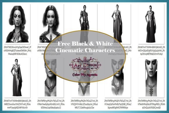 Download Cinematic Movie Charater Sketches Free - Premium Resources
